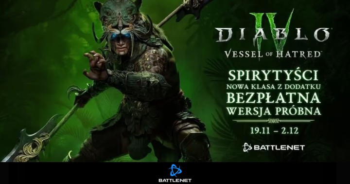Blizzard wprowadza demo postaci! Testuj Spirytystę w Diablo IV za darmo na PC