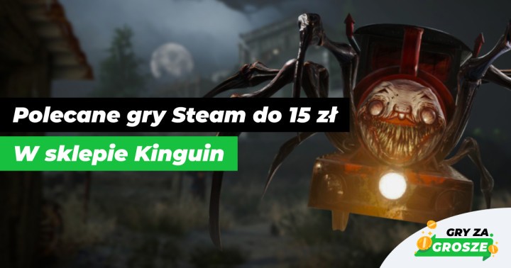 Kinguin umila jesienne wieczory. Promocja na Choo-Choo Charles i inne gry Steam do 15 zł!