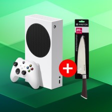 Konsola Xbox Series S + nóż szefa kuchni (20 cm) za jedyne 918,99 zł w Media Markt!