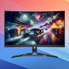 Monitor Lenovo Legion R27qc-30 (27", 2560x1440 px, 180Hz, 0,5 ms)