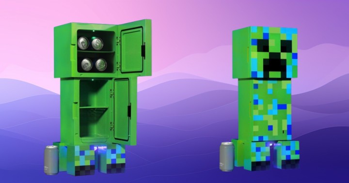Mini lodówka dla graczy tanio w Amazon PL. Minecraft Creeper Cooler (8 litrów) już za 300 zł!