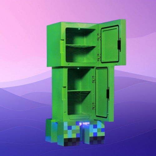 Mini lodówka dla graczy tanio w Amazon PL. Minecraft Creeper Cooler (8 litrów) już za 300 zł!