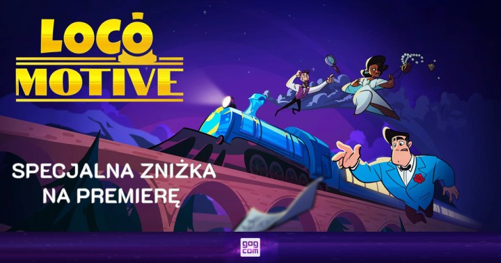 Premierowa promocja na Loco Motive na PC. Specjalny rabat na grę w sklepie GOG.com