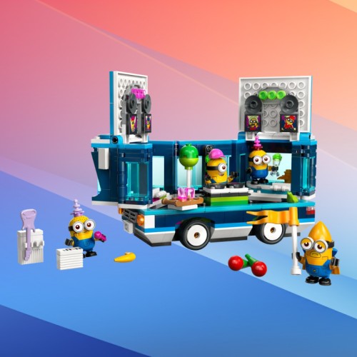 Promocja na LEGO Imprezowy autobus Minionków. Zestaw 379 klocków za 99,99 zł na Allegro
