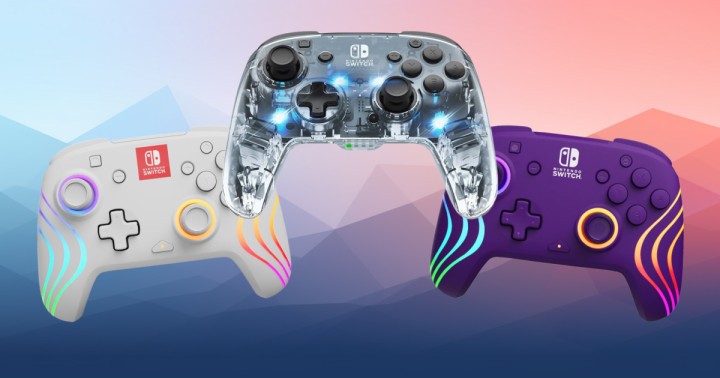 Promocja na pady PDP Wireless do Switcha. Modele Afterglow Wave za 154 zł w Amazon!