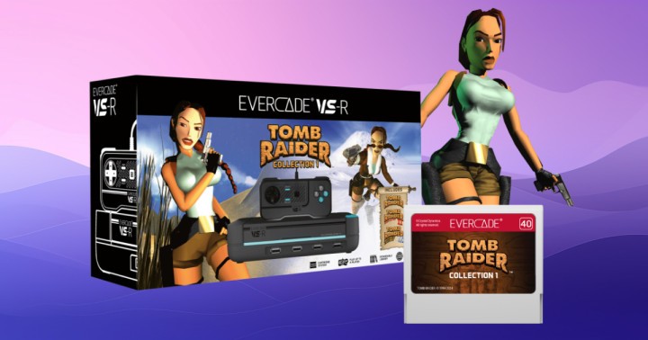 Retro konsola Evercade VS-R + Tomb Raider Collection 1 dostępna za 409,89 zł w Empiku