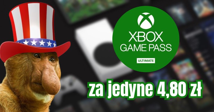 Świetna okazja na tani Xbox Game Pass Ultimate. Miesiąc abonamentu za jedyne 4,80 zł!