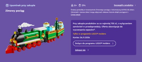 Wyprzedaż Weekend LEGO Insiders 2024 w Sklepie LEGO. Wybrane zestawy do 700 zł taniej!