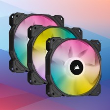 Zestaw 3 wentylatorów Corsair iCUE SP120 RGB + kontroler oświetlenia za 199 zł w Morele.net
