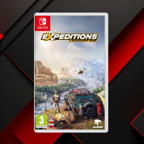 Pudełko Expeditions: A MudRunner Game na Nintendo Switch