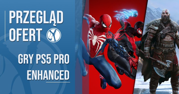 Promocje na gry PS5 Pro Enhanced