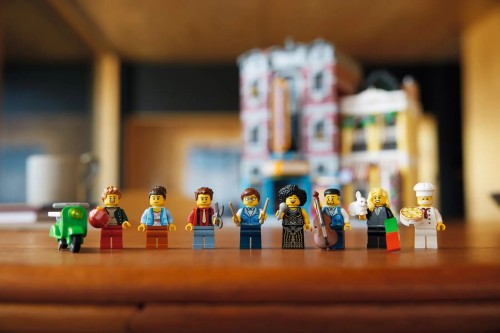 LEGO ICONS - Klub jazzowy minifigurki
