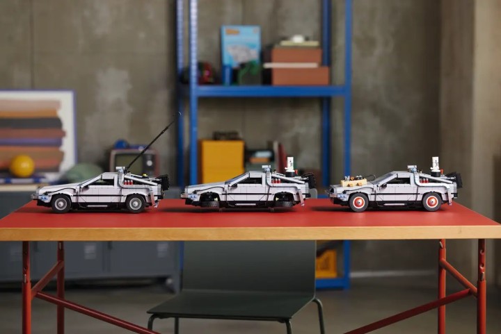 LEGO Icons Wehikuł czasu z Powrotu do Przyszłości