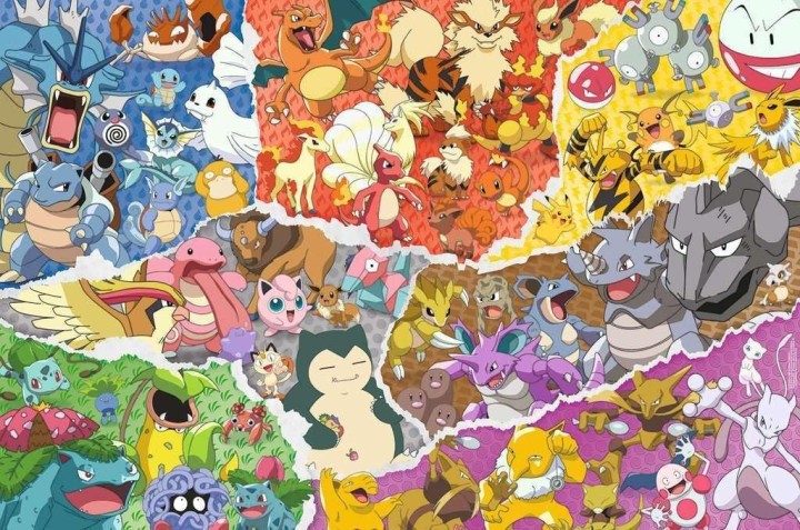 Puzzle Pokemon 5000 Elementów