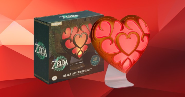 Promocja na The Legend of Zelda Heart Container Light