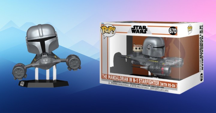 Figurka Funko POP! Star Wars The Mandalorian in N-1 Starfighter za 69 zł (59 zł taniej) w Empiku
