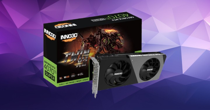 Karta graficzna INNO3D GeForce RTX 4070 Ti Super Twin X2 16GB