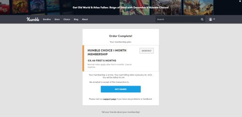 Jak aktywować promocyjną cenę Humble Choice na dowolnym koncie
