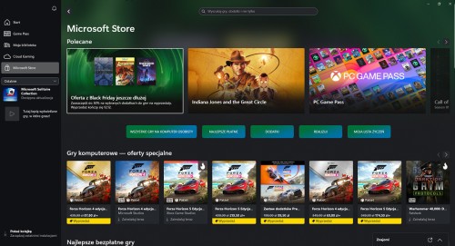 Nowy interfejs debiutuje w aplikacji Xbox na PC. Aż 400 nowych gier trafiło do Microsoft Store!