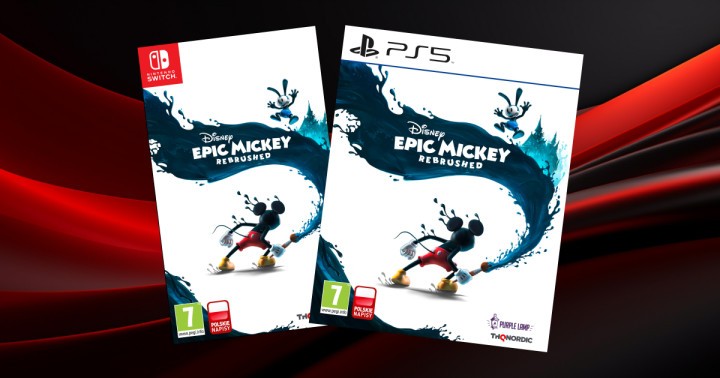 Pudełkowe Disney Epic Mickey Rebrushed na PS5 i Switcha już za 158,99 zł na Allegro