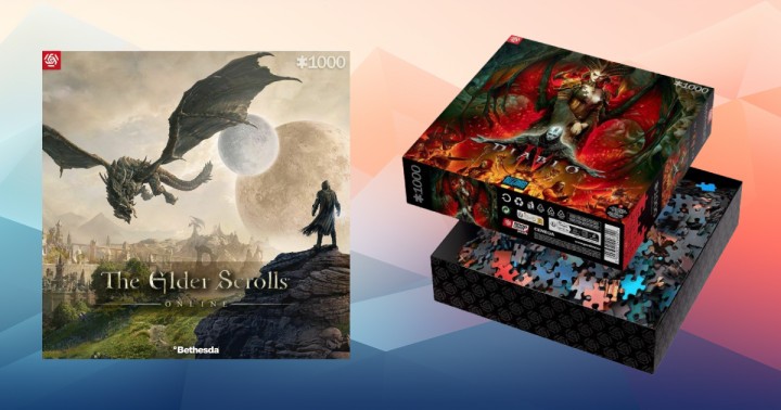 Puzzle The Elder Scrolls i Diablo IV tanio w Media Markt. Zestawy 1000 elementów po 29,99 zł!