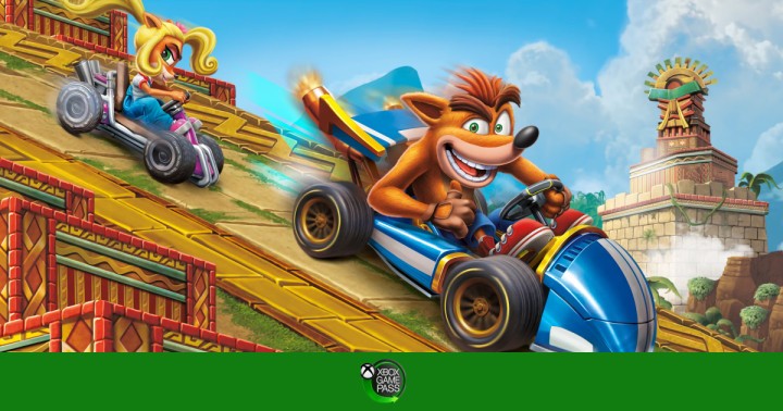 Crash Team Racing Nitro Fueled w Xbox Game Pass