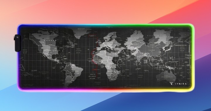Promocja na podkładkę pod mysz z mapą
