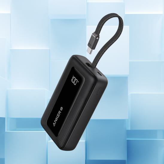 Powerbank Anker A1689 20000 mAh 30W z wbudowanym kablem USB-C za 89 zł w Neonet