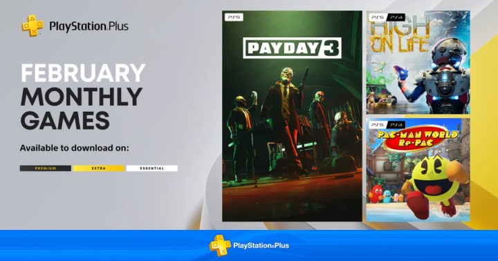 Luty 2024 w PlayStation Plus Essential! High on Life, Pac-Man World Re-Pac i Payday 3