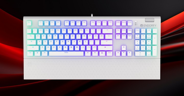 Pełnowymiarowa klawiatura mechaniczna Endorfy Omnis Pudding (Kailh Red) za 215 zł w Morele.net