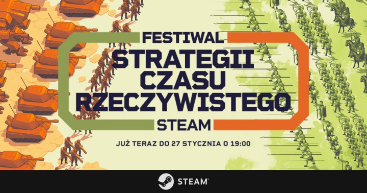 Wyprzedaż Festiwal RTS-ów oraz Oferta Śródtygodniowa na Steam. Gry PC do 90% taniej!