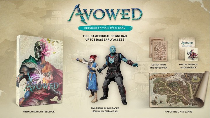 Preorder Avowed Edycja Premium ze Steelbookiem