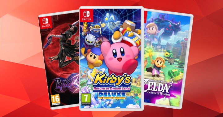 Promocja na pudełkowe gry Nintendo Switch