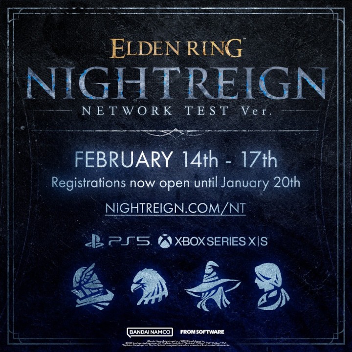 Testy sieciowe Elden Ring Nightreign