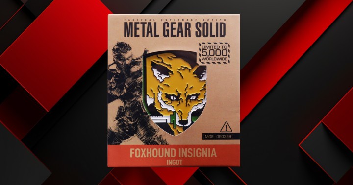 Promocja na sztabkę Foxhound Insignia Metal Gear Solid