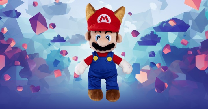 Super Mario Raccoon (30 cm) tanio w Empiku. Licencjonowany pluszak Simba już za 25,65 zł!