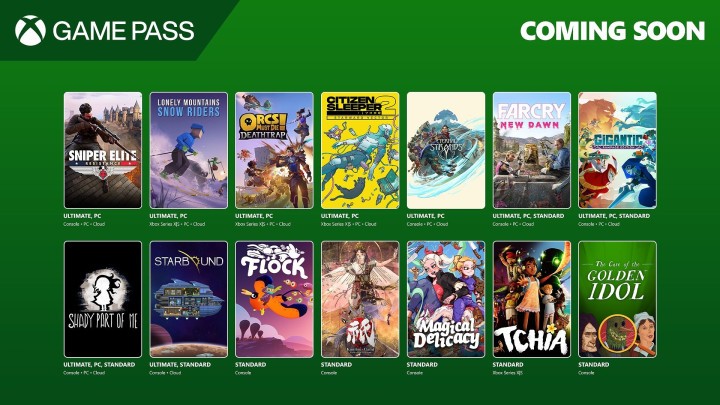 Oferta Xbox Game Pass na drugą połowę stycznia 2025 r.