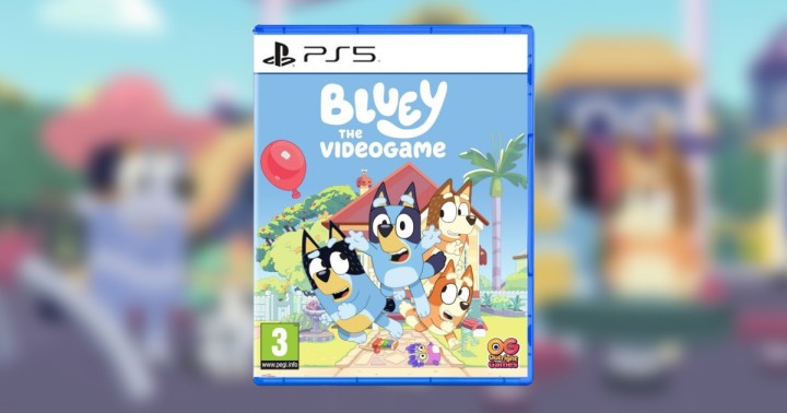 Pudełkowe Bluey: The Videogame na PlayStation 5