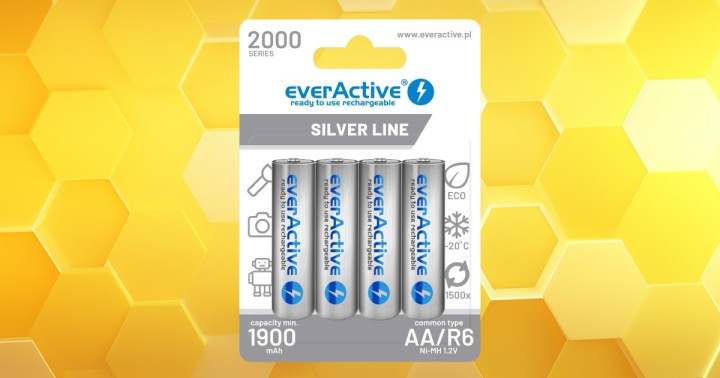 Akumulatory EverActive 4x AA 2000 mAh