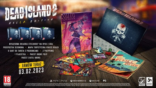 Kompletne wydanie Dead Island 2 Edycja Hell-A na konsole + Steelbook dostępne już od 89,99 zł!