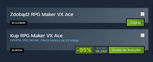 Odbierz RPG Maker VX Ace za darmo na Steam. Czas stworzyć własną grę RPG na PC!