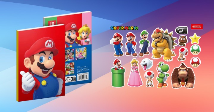 Pudełkowe Super Mario Bros. Wonder na Switcha + notes z naklejkami za 189 zł w Media Markt