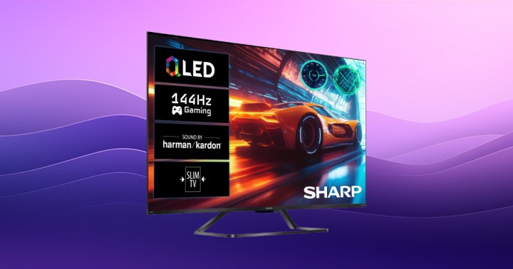 Telewizor SHARP 50GR8465E (50", QLED, 4K, 144Hz, Dolby Vision, Dolby Atmos, HDMI 2.1)