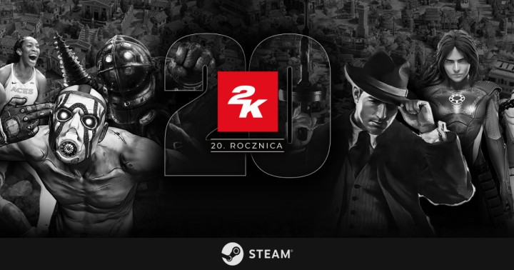 Wyprzedaż 2K 20th Anniversary Sale oraz Oferta Weekendowa na Steam. Gry PC do 95% taniej!