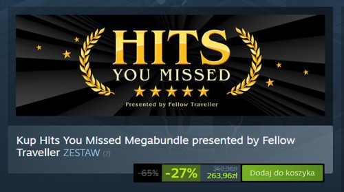 Zestaw Hits You Missed na Steam. Manor Lords + 10 gier PC już za 263,96 zł (zamiast 590 zł)!