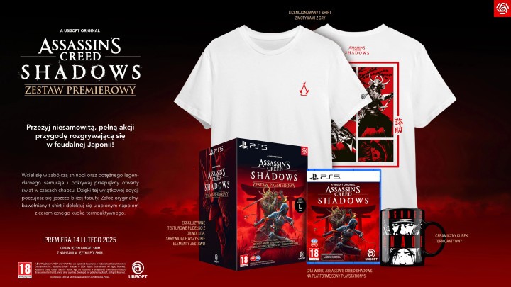 Promocja na Assassin's Creed Shadows Zestaw premierowy