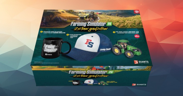 Promocja na gadżety Farming Simulator 25