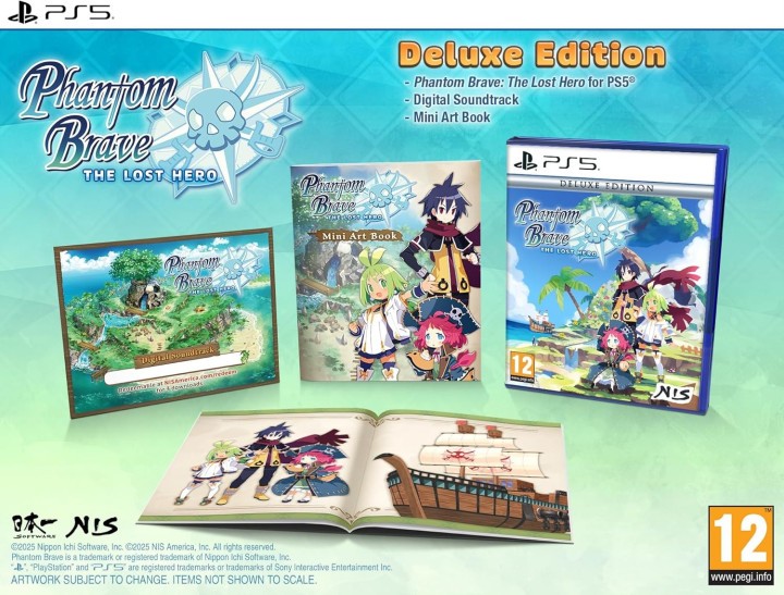 Zawartość Phantom Brave: The Lost Hero Deluxe Edition
