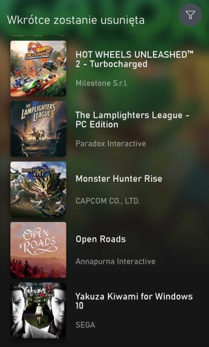 Aż 10 gier opusza Xbox Game Pass pod koniec marca. Wśród nich cztery tytuły z serii Yakuza!