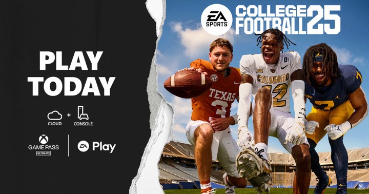 EA SPORTS College Football 25 w Xbox Game Pass. Zagraj w futbol uniwersytecki już dziś!